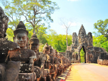 Siem reap - Porte Angkor