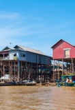 tonle sap maison pilotis pecheurs