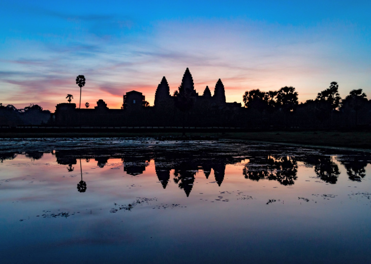 angkor wat sunset