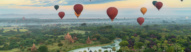 montgolfières bagan birmanie