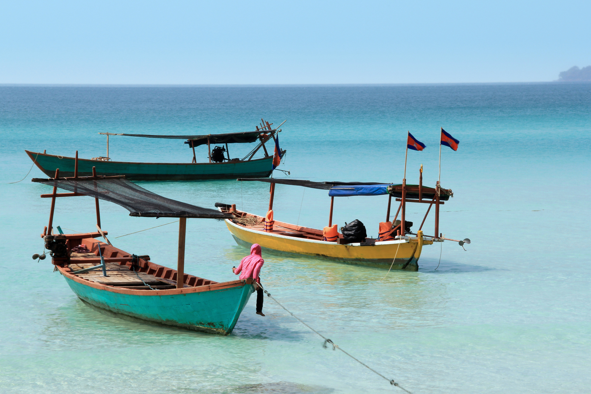 bateaux koh rong