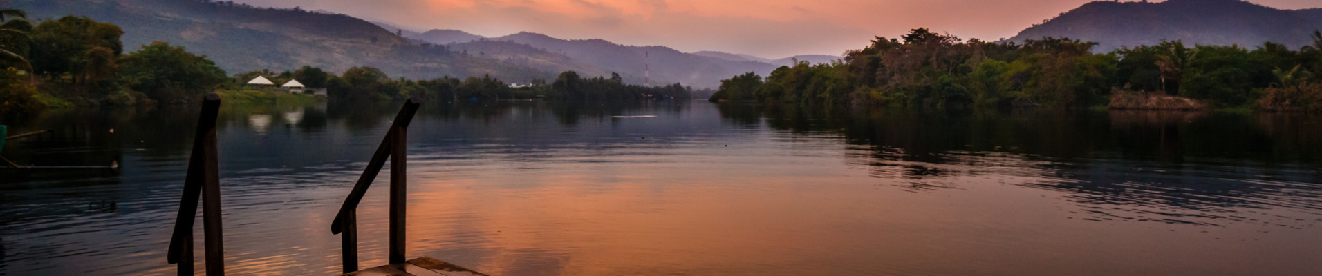 kampot cambodge sunset