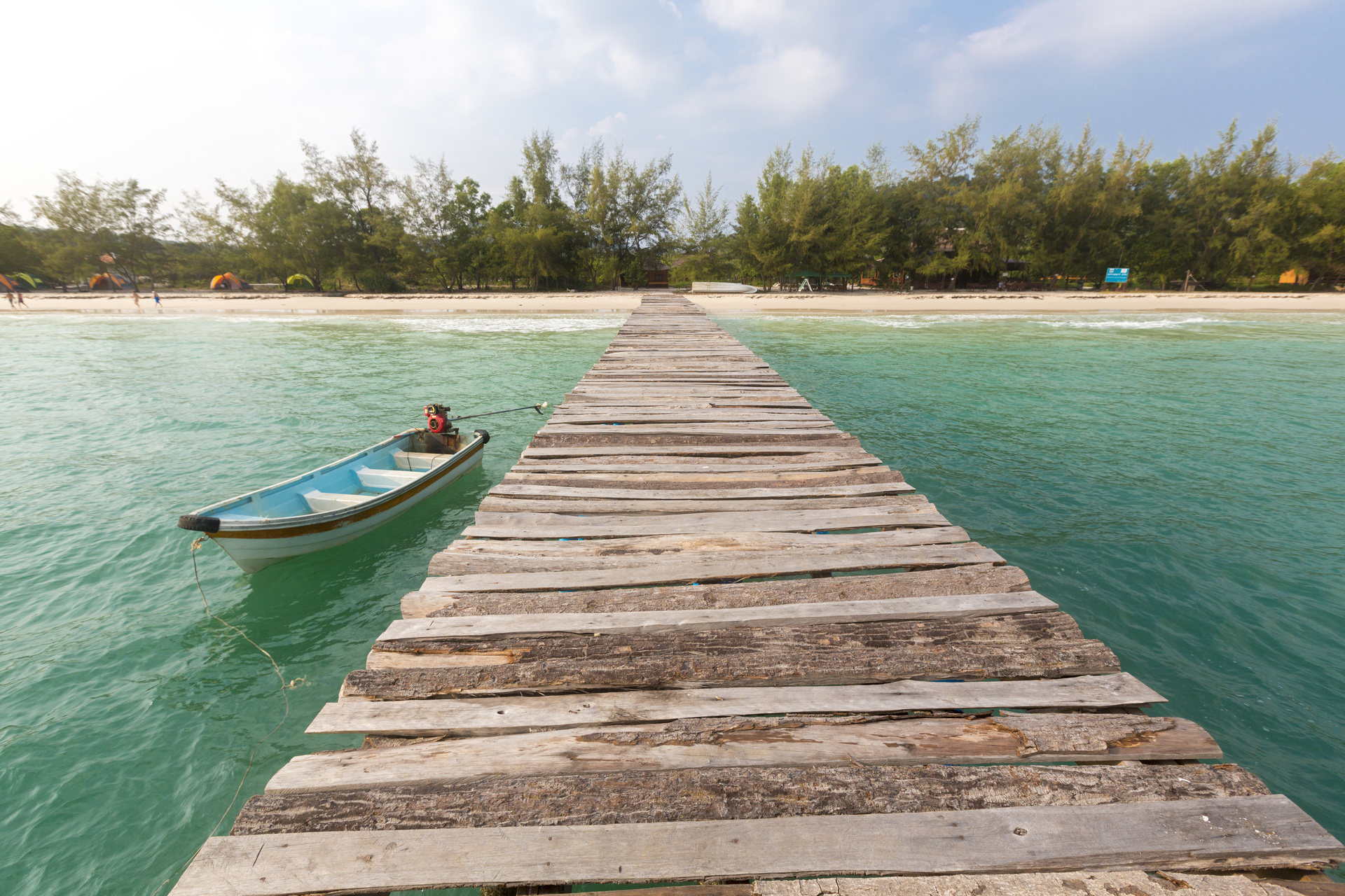 koh rong pont plage