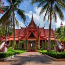 pagode rouge cambodge