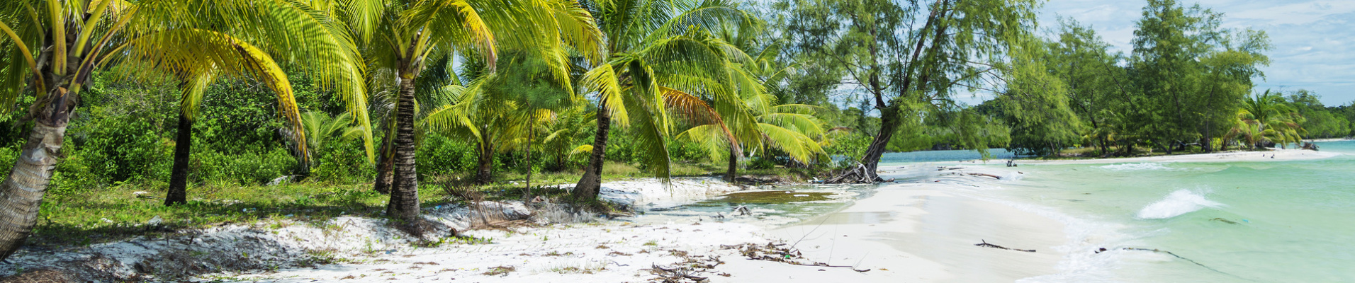 sud cambodge iles plage koh rong palmiers