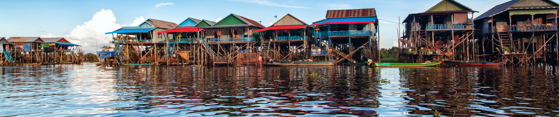 tonle sap maisons pilotis cambodge